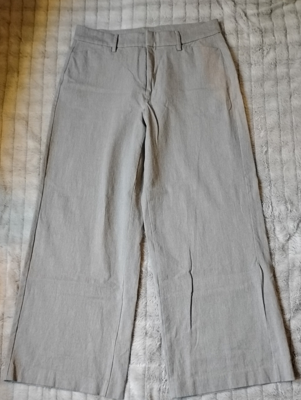 Super Wide Leg High Rise Fall/Winter Trousers